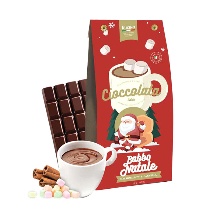 Cioccolata calda di Babbo Natale con Marshmallows 140g