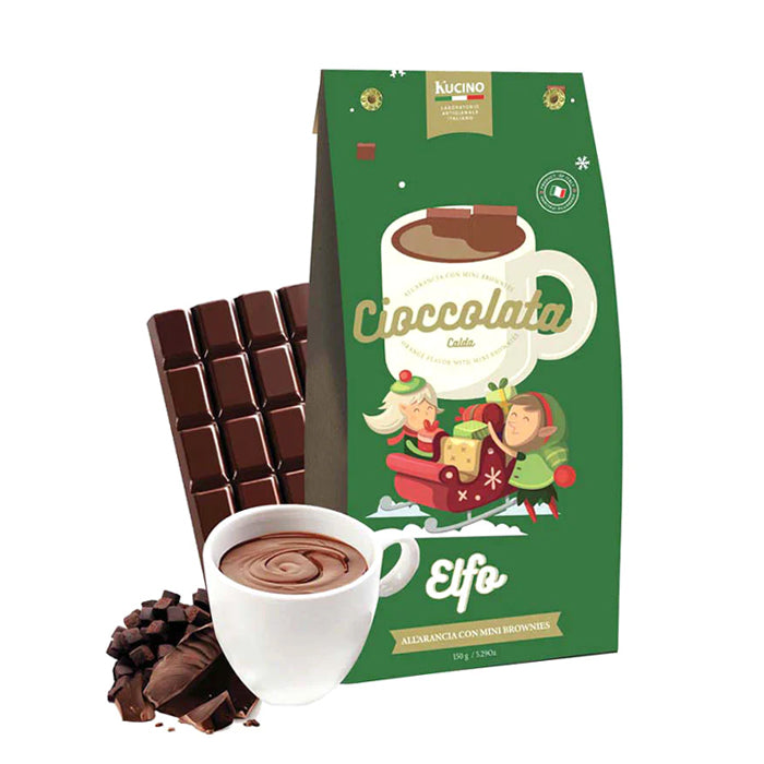 Cioccolata calda dell'Elfo con Mini Brownies 150g