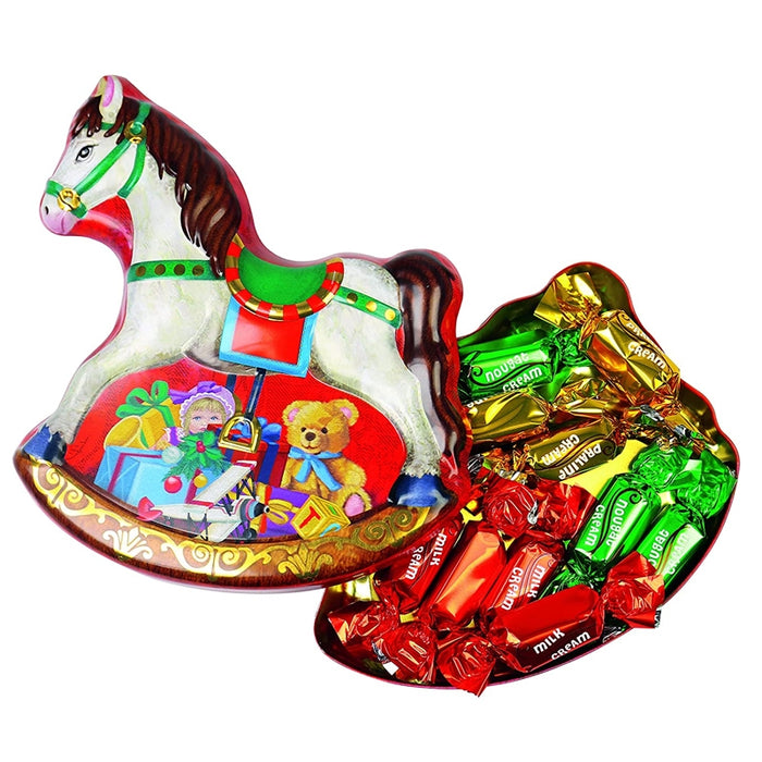 Cavallo a Dondolo con Cioccolatini 129g