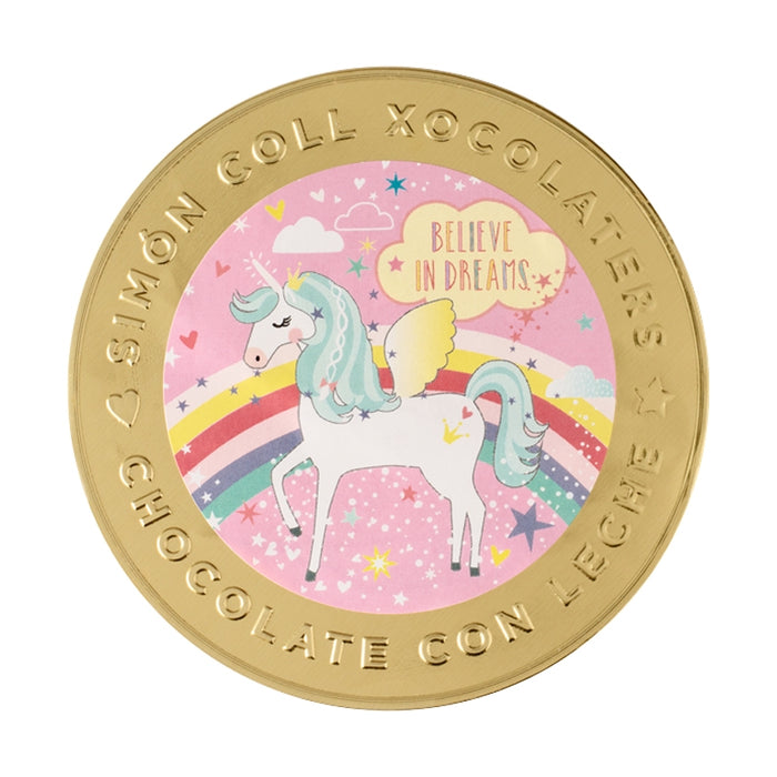 Moneta di Cioccolato "Unicorno" 60g