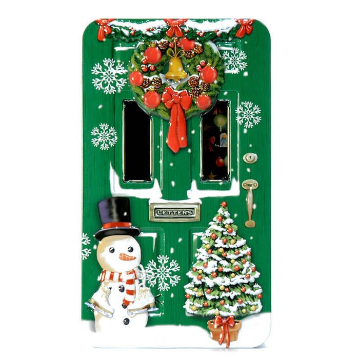 Porta di Natale con Cioccolatini 200g (verde)