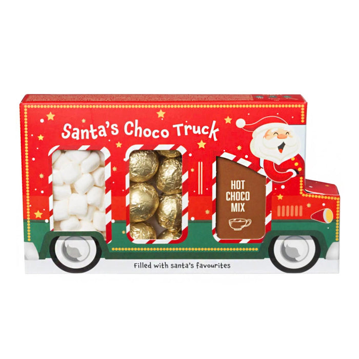 Santa's Choco Truck con mini marshmallows