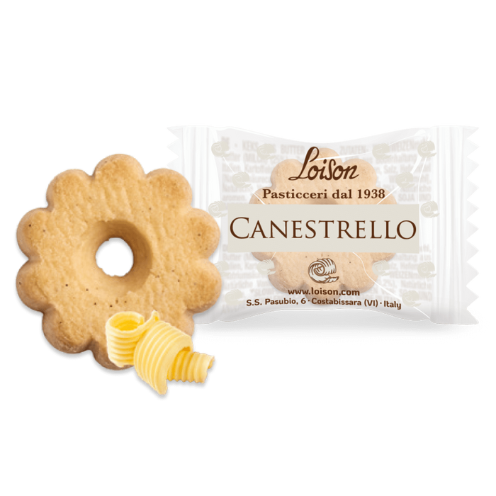 Latta "Dolci Pensieri" con biscottini assortiti 120g (beige)