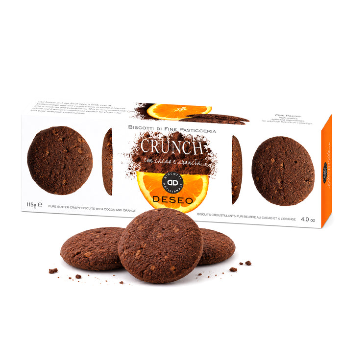 Biscotti Crunch all’arancia 115g