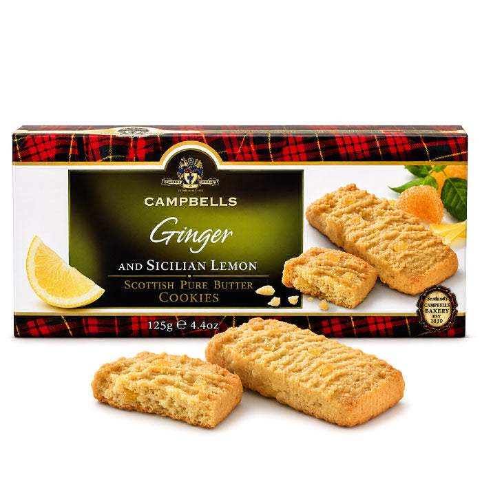 Shortbread Zenzero e Limone 125g
