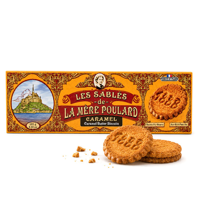 Biscotti Sablès al Caramello salato 125g