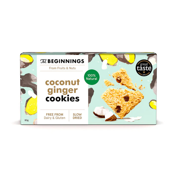 Vegan Cookies Cocco e Zenzero 80g