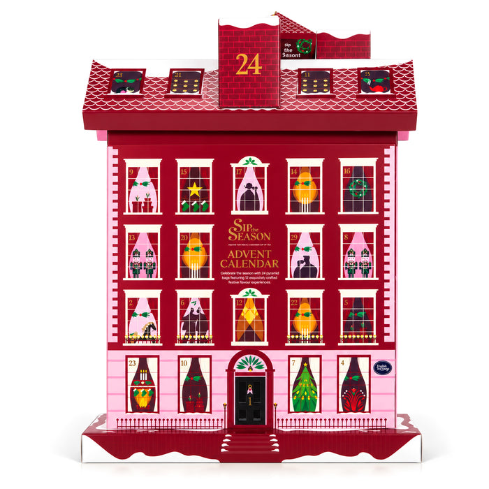 Calendario dell'Avvento "Townhouse" con tè e tisane BIO