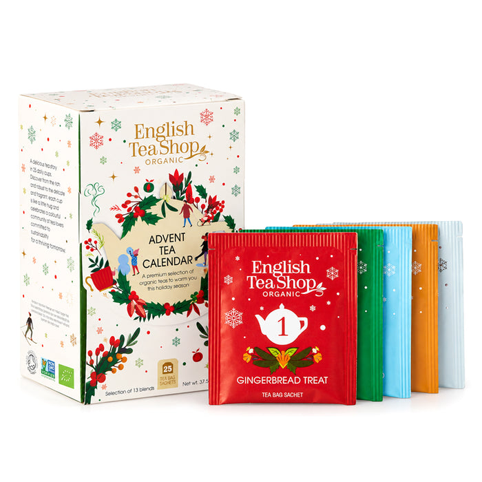 Calendario dell'avvento Pocket con tè e tisane BIO