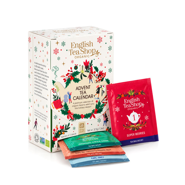 Calendario dell'avvento Pocket con tè e tisane BIO