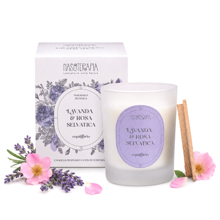 Candela Lavanda e Rosa Selvatica 180g