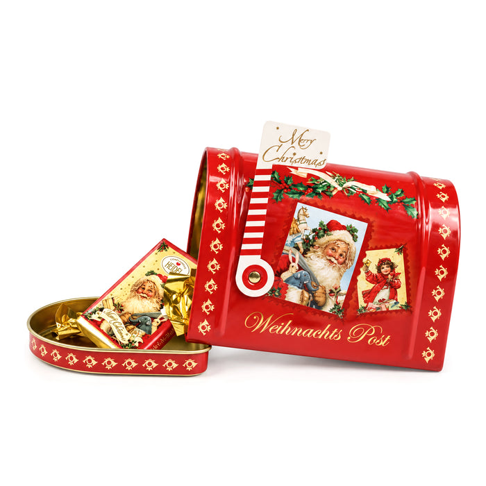 Christmas letterbox with chocolates 95g