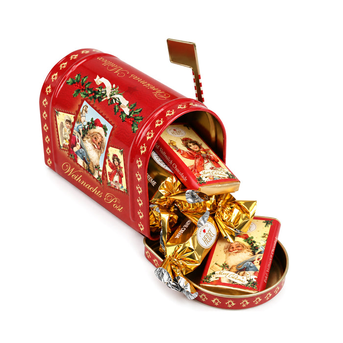 Christmas letterbox with chocolates 95g
