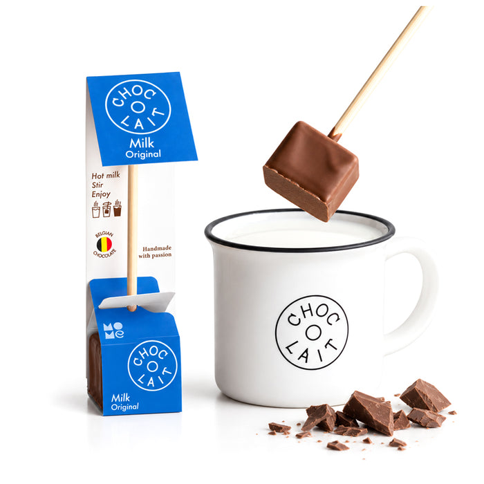 Cioccolata Calda su Stecco al Cioccolato al Latte 33g