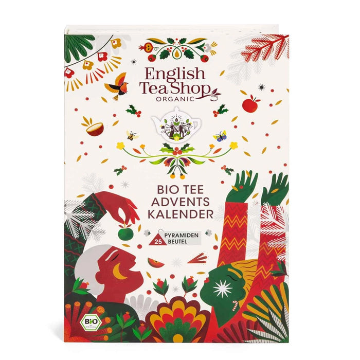 Calendario dell'Avvento "Tea Book" con tè e tisane BIO
