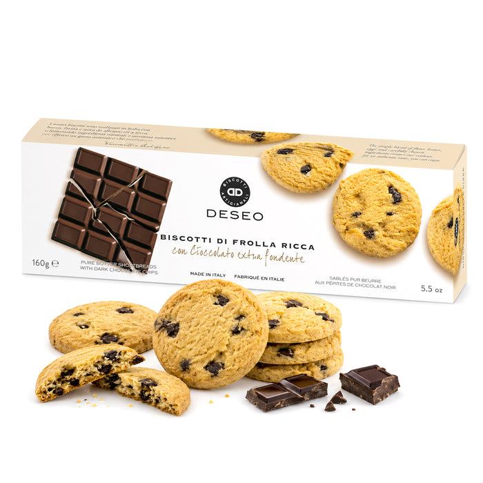 Frolla con cioccolato fondente 160g