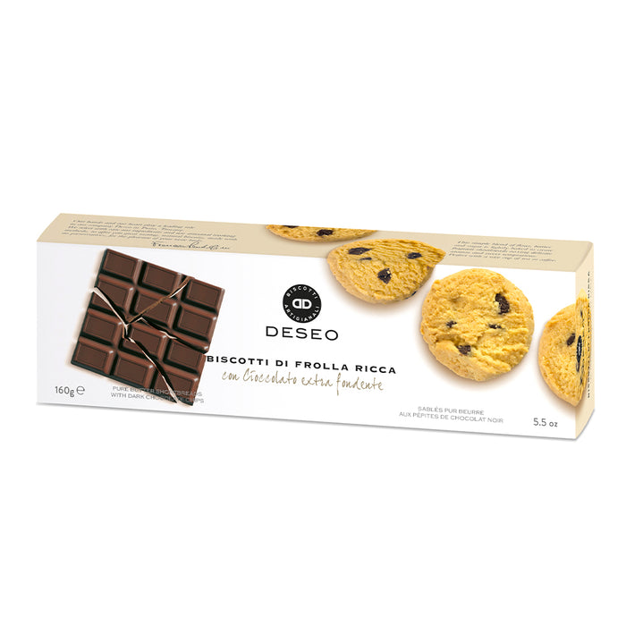 Frolla con cioccolato fondente 160g