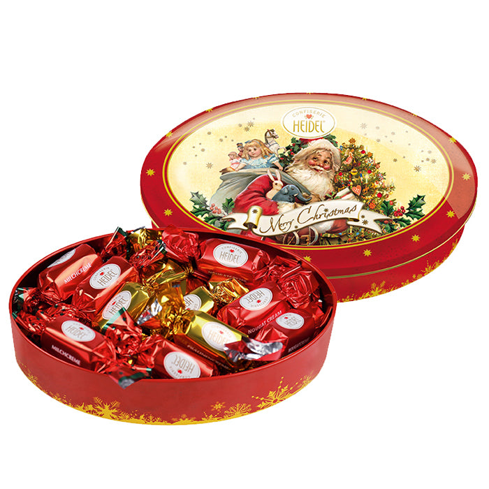 Scatola ovale Merry Christmas con Cioccolatini 183g