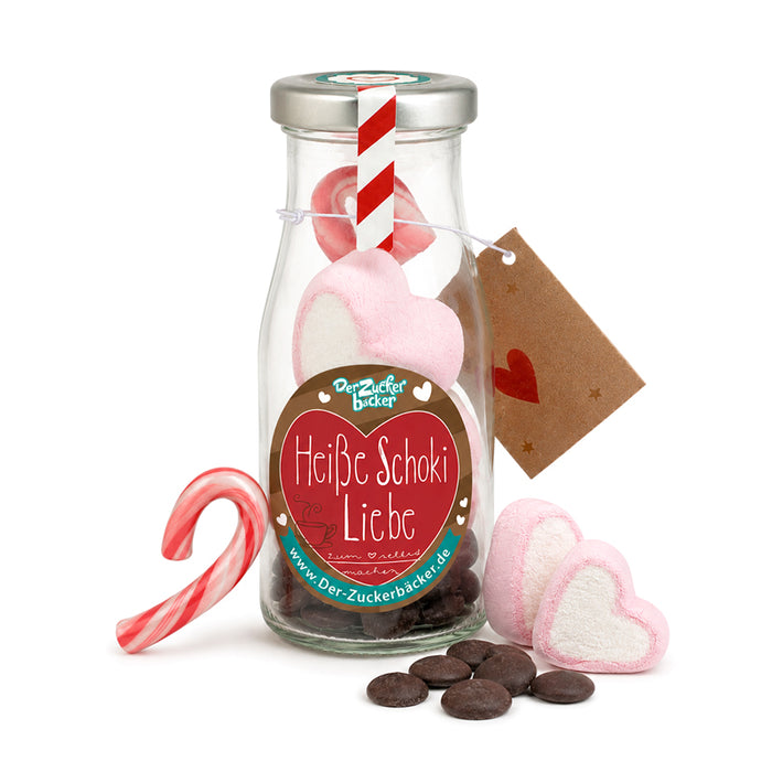 Kit Cioccolata calda con Cuori di Marshmallow 45g