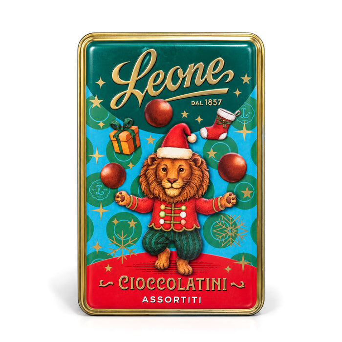 Latta Leone “Il Circo dei Sogni” con Praline Assortite 200g