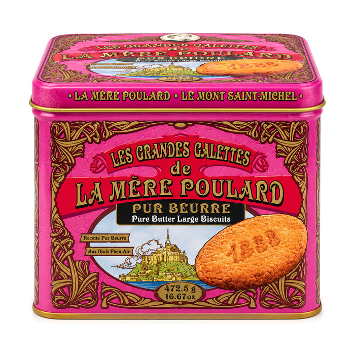 Biscotti ‘Grandes Galettes’ al burro Latta 470g
