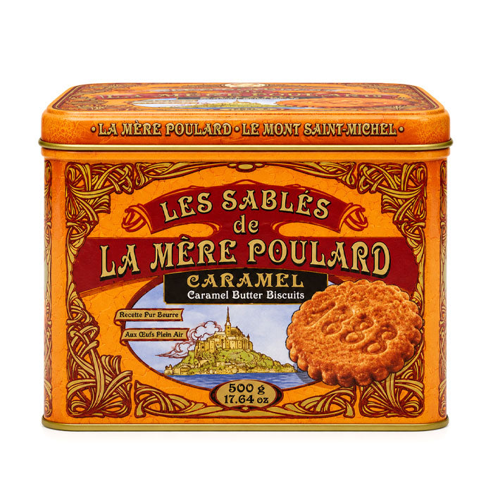 Biscotti Sablès al Caramello Latta 500g