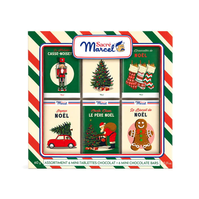 Mini Tavolette di Cioccolato di Natale 60g