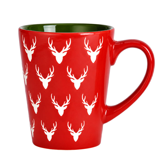 Mug Nordic Deer (rossa)