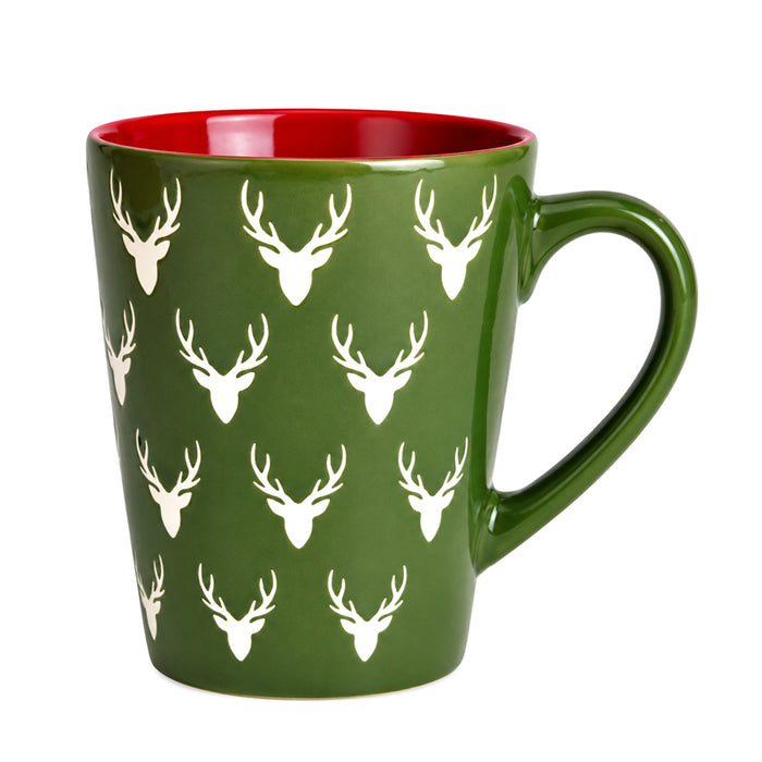 Mug Nordic Deer (verde)
