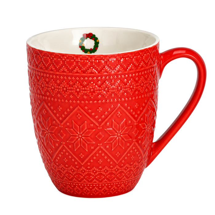 Mug Nordic Christmas (rossa)