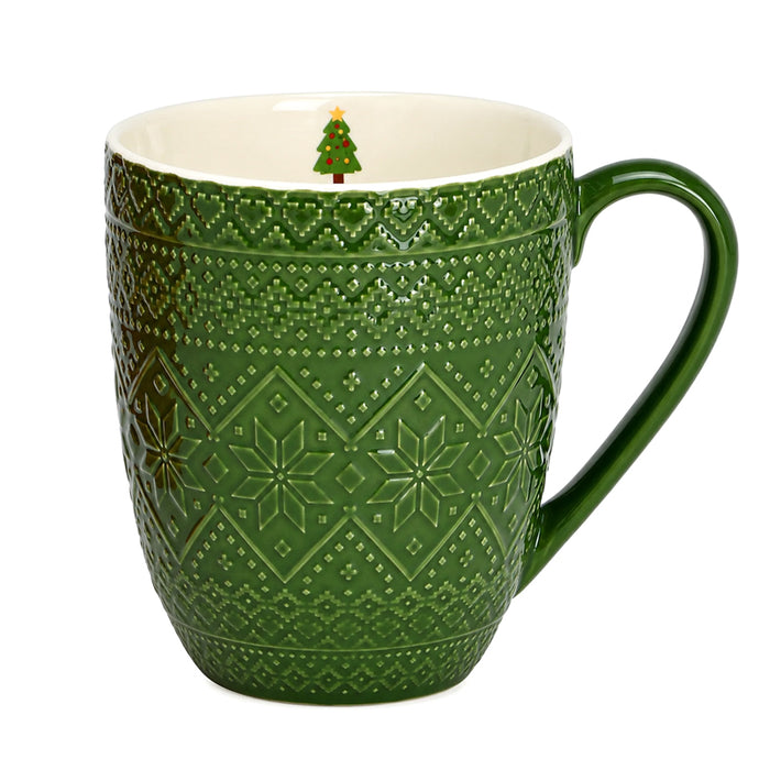 Mug Nordic Christmas (verde)