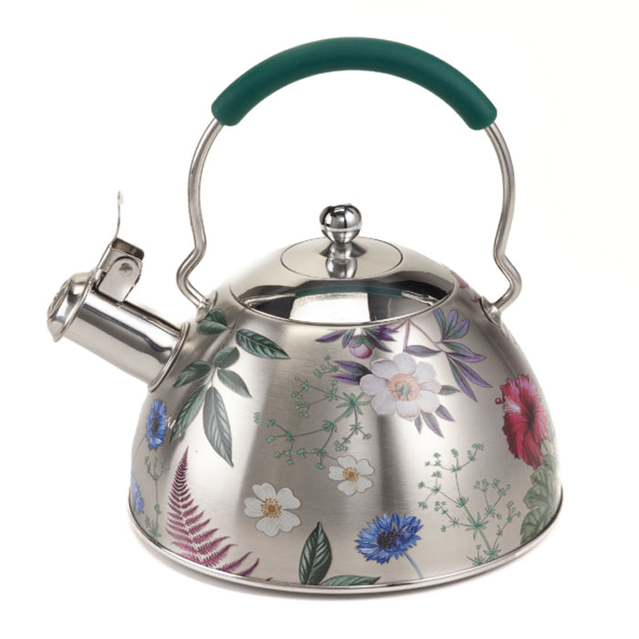 Bollitore a fischio in acciaio Herbarium