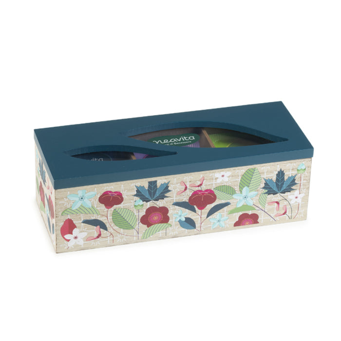 Cofanetto in Legno azzurro con 15 filtri BIO