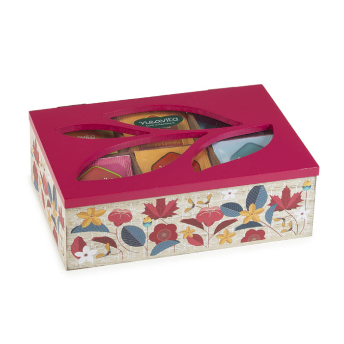 Cofanetto in Legno rosa con 30 filtri BIO