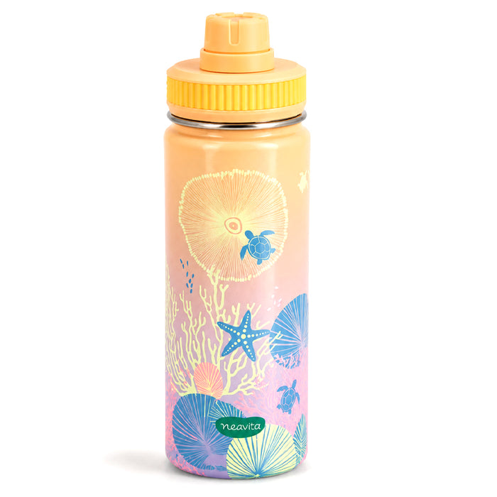 Borraccia termica "Love the Sea" 500ml (arancio)