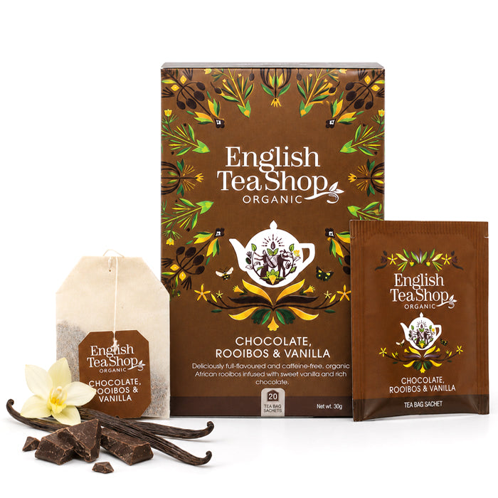 Rooibos al Cioccolato e Vaniglia BIO 20 filtri