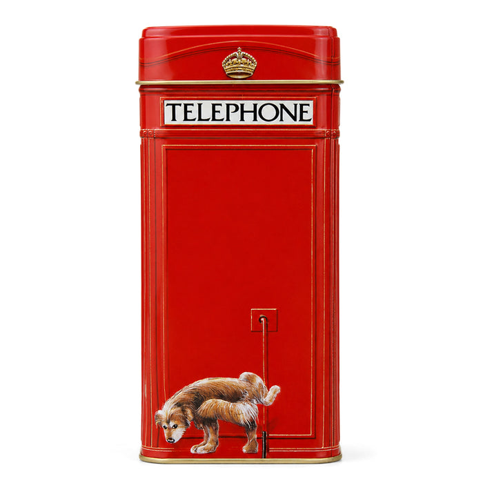 Salvadanaio "Cabina Telefonica" con Toffee inglesi 150g