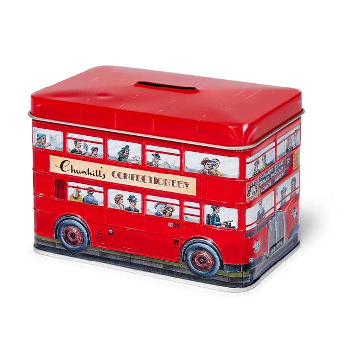 Salvadanaio "London Bus" con Toffee inglesi 150g