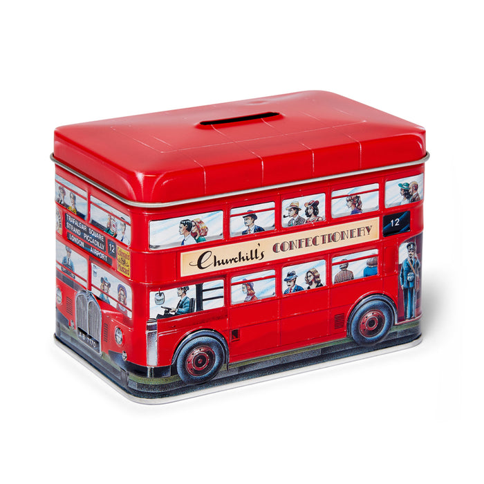 Salvadanaio "London Bus" con Toffee inglesi 150g