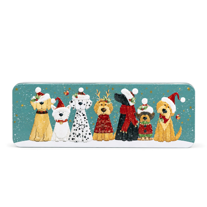 Scatola "Christmas Dogs" con Biscotti agli agrumi 225g