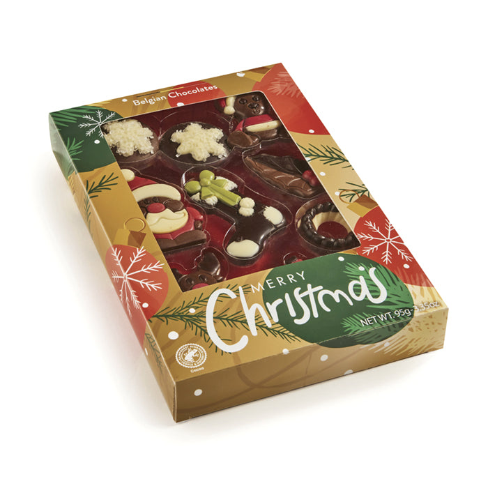 Soggetti Natalizi di cioccolato 95g