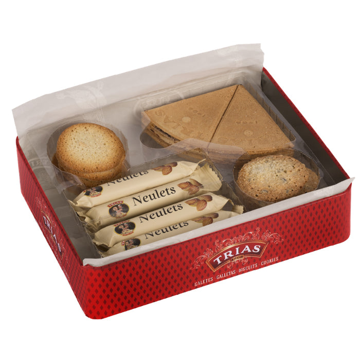 Scatola "Artistica" con biscotti e cialde 175g