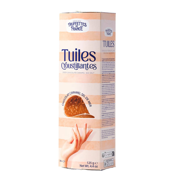 Petali di cioccolato al caramello salato 125g