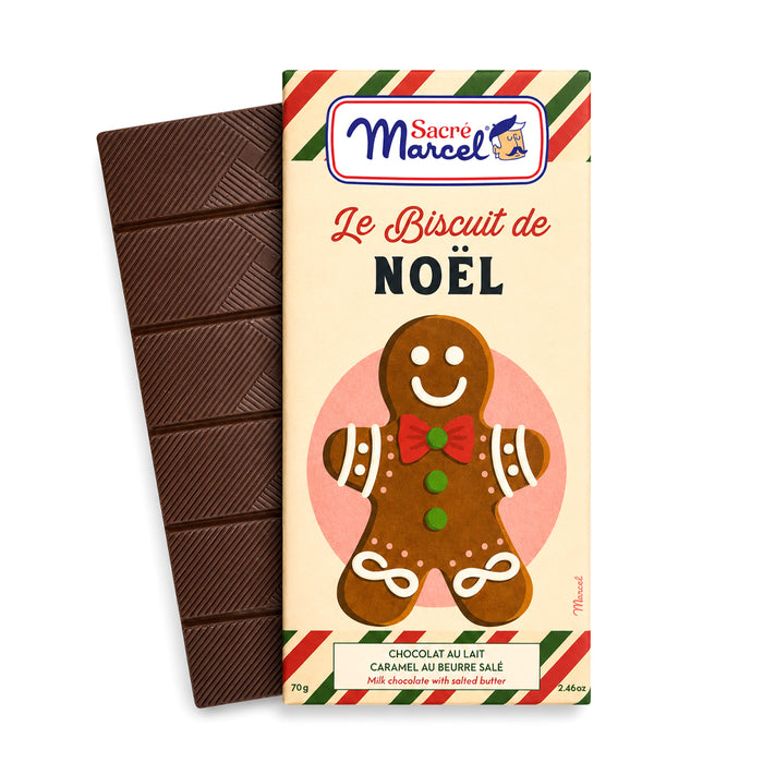 Tavoletta "Le Biscuit de Noel" al Caramello 70g
