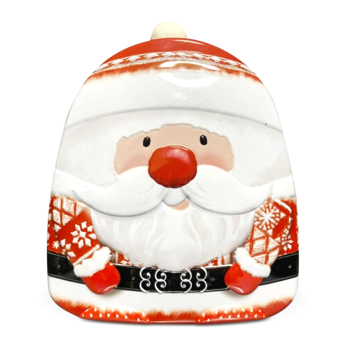 Babbo Natale con cioccolatini al pistacchio