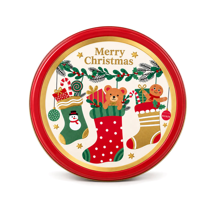 Scatolina "Merry Xmas" con Biscotti Alberello 114g