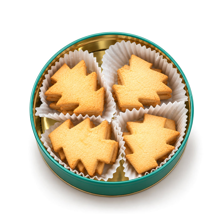 Scatolina "Merry Xmas" con Biscotti Alberello 114g