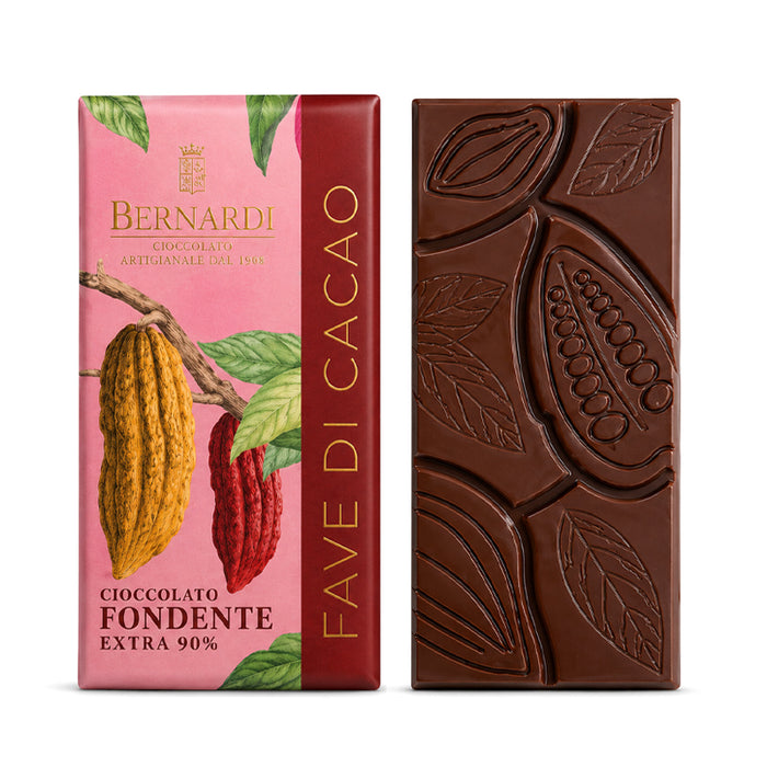 Tavoletta Fondente 90% con Fave di Cacao 60g