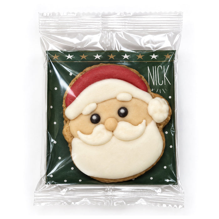 Cookie decorated 'Santa Claus' 60g