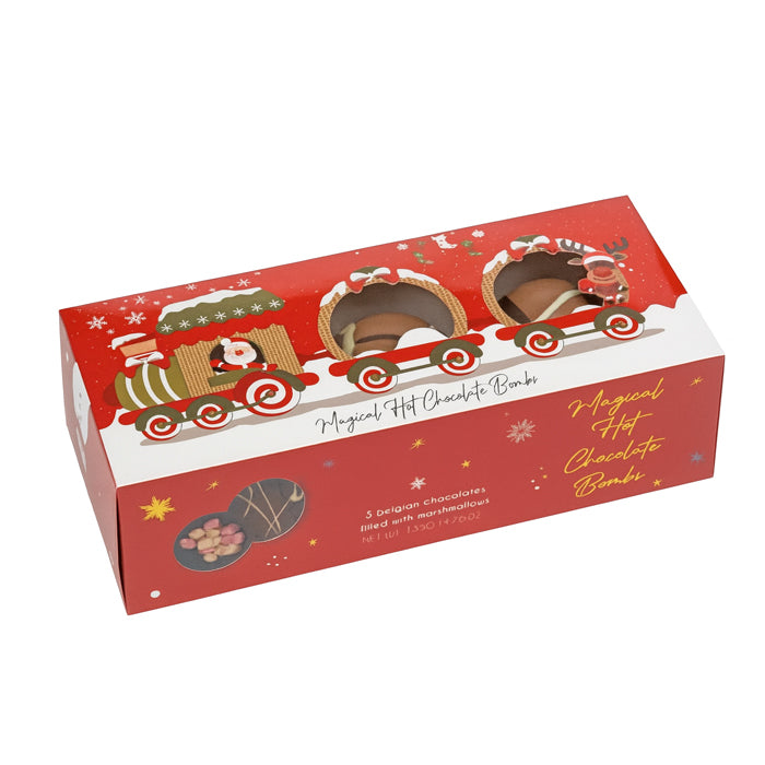 Christmas Hot Chocolate Bombs con Marshmallows 135g